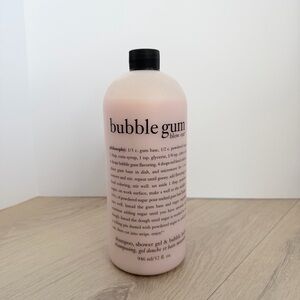 Philosophy Bubble Gum Blow Out Body Wash - Soft Pink • Rare • Discontinued